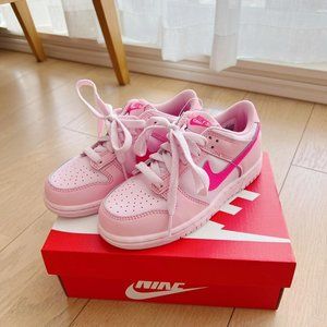 New Nike Dunk Low Triple Pink Authentic Vintage VTG Rare OG Womens